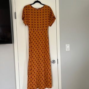 & other stories silk dress